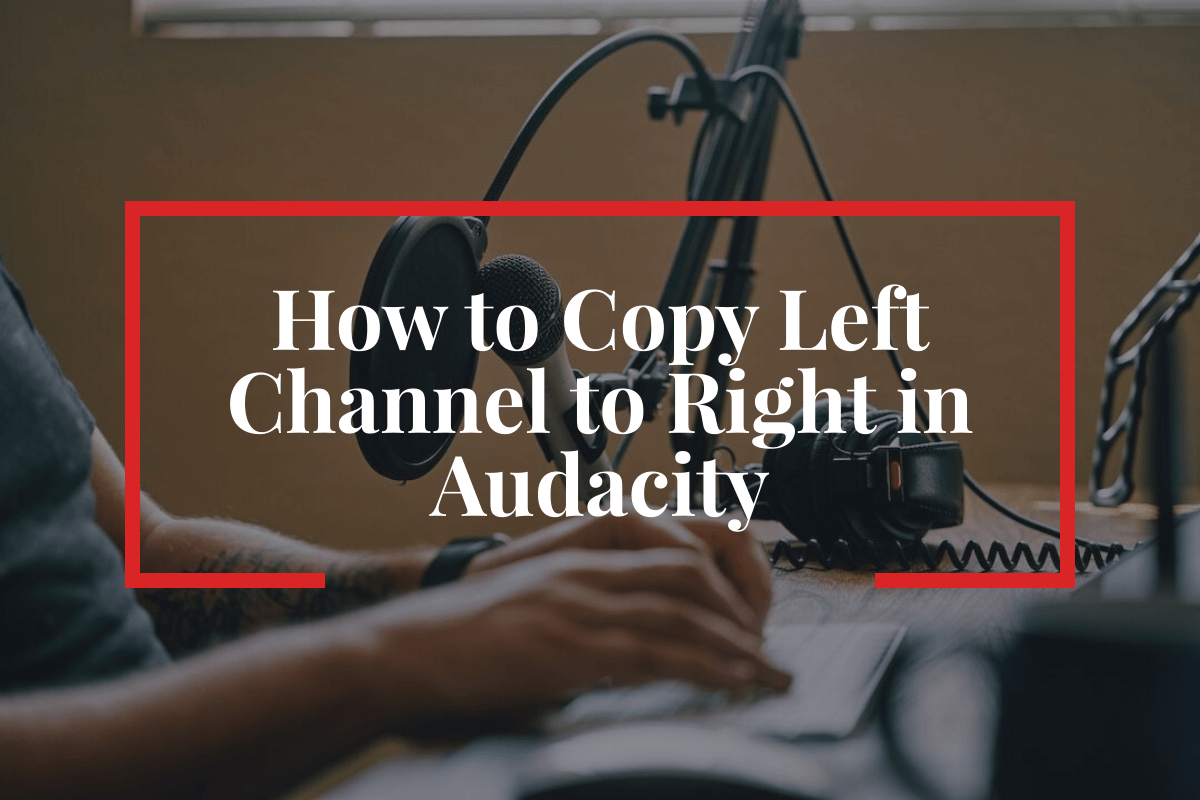 Copy Left Channel to Right