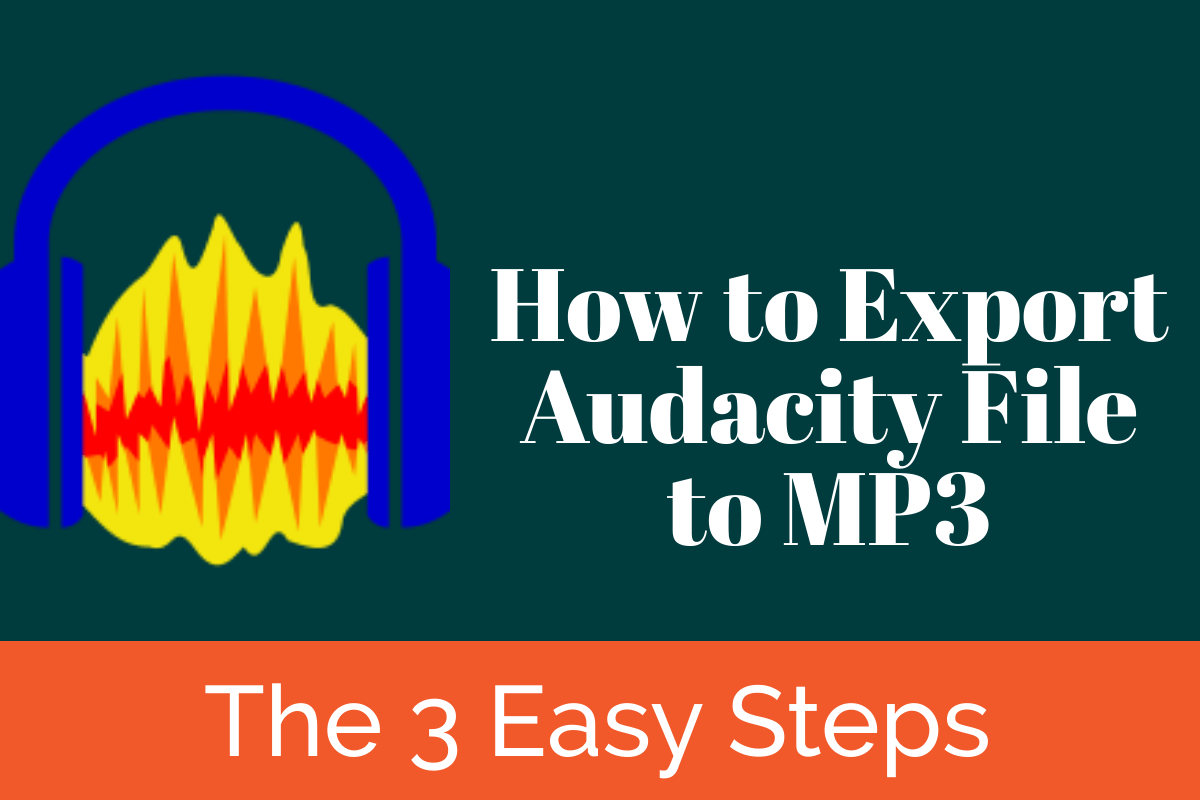 How to Export Audacity File to MP3