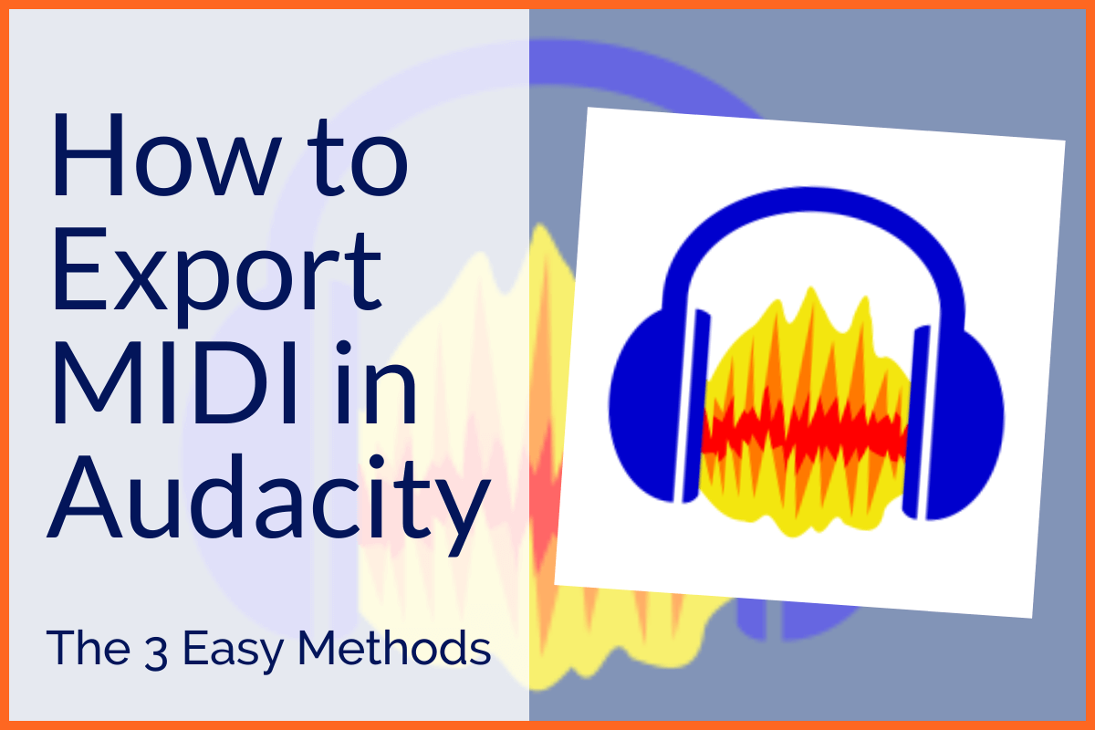 How to Export MIDI in Audacity